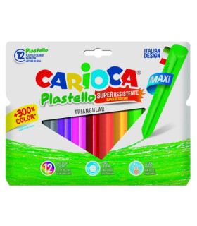 CERAS CARIOCA JUMBO TRIANG. BLISTER 12