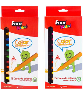 CERAS FIXO KIDS SEMI-BLANDA CAJA 12