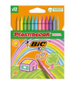 CERAS PLASTIDECOR PASTEL ESTUCHE DE 12