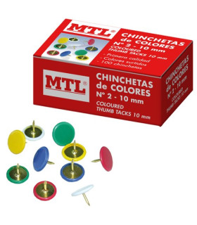 CHINCHETA DOHE COLORES SURT. Cj.100