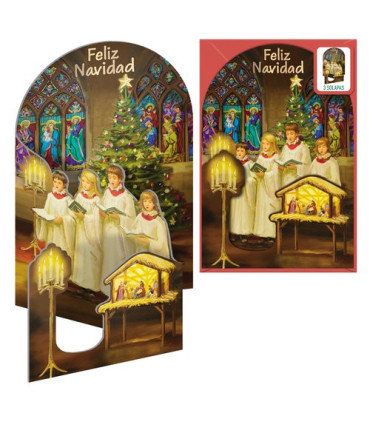CHRISTMAS DOHE 115x170 CANTANDO A LA NAV