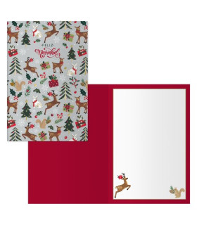 CHRISTMAS DOHE 115x170 ANIMALES