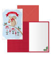 CHRISTMAS DOHE 115x170 ARDILLA