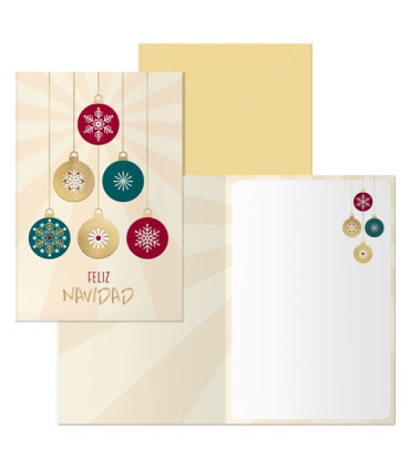 CHRISTMAS DOHE 115x170 BALLS