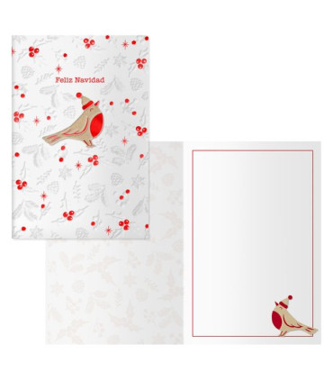 CHRISTMAS DOHE 115x170 BIRD