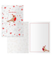 CHRISTMAS DOHE 115x170 BIRD