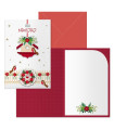 CHRISTMAS DOHE 115x170 BIRD HOUSE