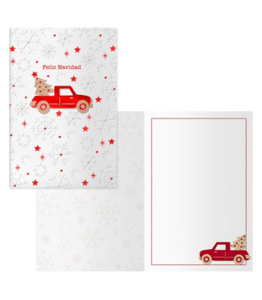 CHRISTMAS DOHE 115x170 CAMIONETA