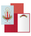 CHRISTMAS DOHE 115x170 CANDEL