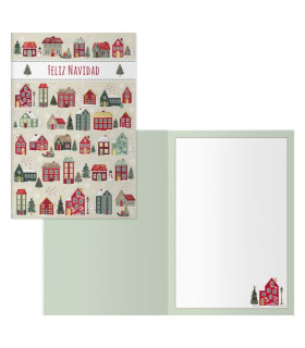 CHRISTMAS DOHE 115x170 CASITAS
