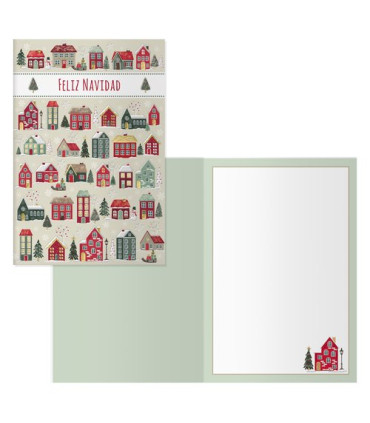 CHRISTMAS DOHE 115x170 CASITAS