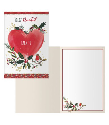 CHRISTMAS DOHE 115x170 CORAZON