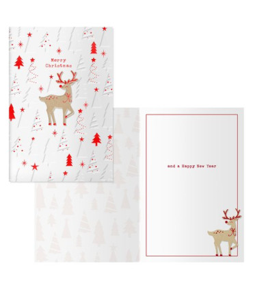 CHRISTMAS DOHE 115x170 DEER