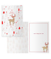 CHRISTMAS DOHE 115x170 DEER