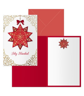 CHRISTMAS DOHE 115x170 GOLDEN STAR
