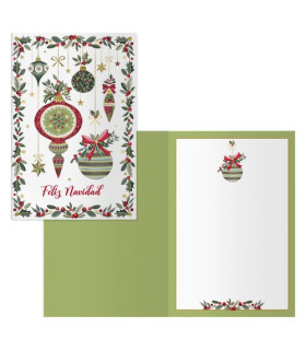 CHRISTMAS DOHE 115x170 GUIRNALDAS