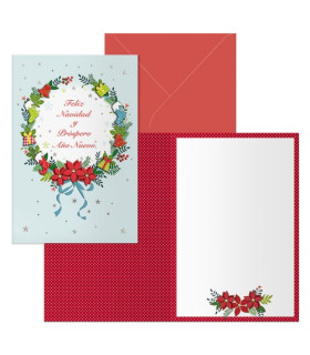 CHRISTMAS DOHE 115x170 HOLLY