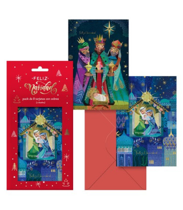 CHRISTMAS DOHE 115x170 NATIVITY P/8