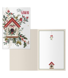 CHRISTMAS DOHE 115x170 PAJARO