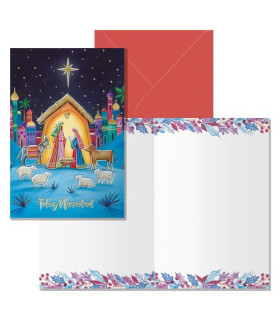 CHRISTMAS DOHE 115x170 PORTAL DE BELEN