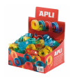 CINTA ADHESIVA APLI TRANSP. 10x15 c/MINI