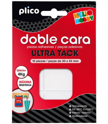 CINTA DOBLE CARA PLICO 30x34 ULTRA TACK
