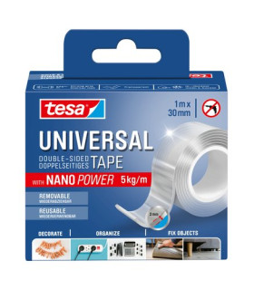 CINTA DOBLE CARA TESA 1x30 NANO POWER