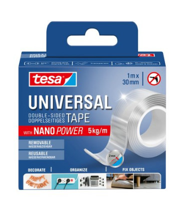CINTA DOBLE CARA TESA 1x30 NANO POWER