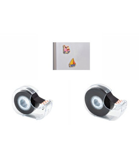 CINTA MAGNETICA ADHESIVA 19x3mm C/DISP.