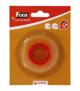 CINTA ADHESIVA FIXO CARAMEL 33x12