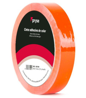 CINTA ADHESIVA PRYSE OPP 19x63 NARANJA