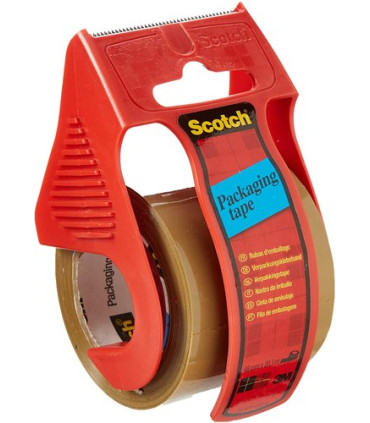 CINTA EMB.SCOTCH 20x50 c/DISPENS.MARRON