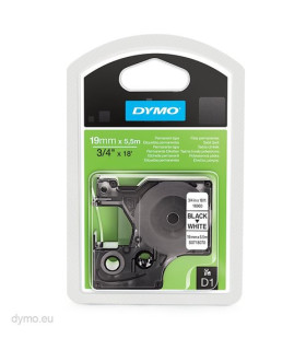 CINTA ROT.DYMO LM D1 POLYEST. 19 NG.s/BL