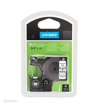 CINTA ROT.DYMO LM D1 POLYEST. 19 NG.s/BL
