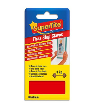 CINTA DOBLE CARA SUPERTITE STOP CLAVOS