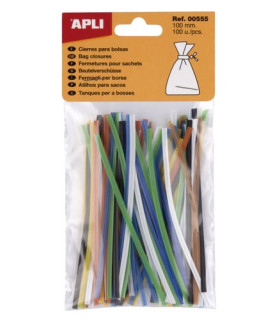 CINTA CERRAR BOLSAS APLI MET.SURT.B/100