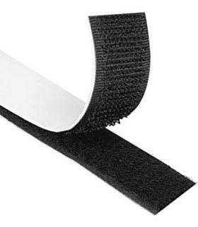 CINTA VELCRO YOSAN GANCHO 25 m NEGRO