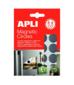 CIRC. MAG. APLI ADHESIVA Ø20mm B/20