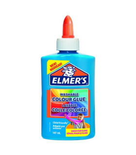 COLA ELMER´S SLIME OPACO AZUL