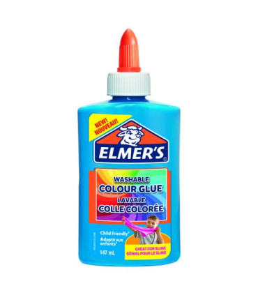 COLA ELMER´S SLIME OPACO AZUL