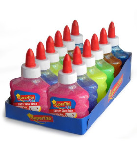 COLA GLITTER GLUE SUPERTITE SURT.EXP.12