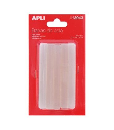 COLA TERMOFUSIBLE BARRA APLI 11mm B/10