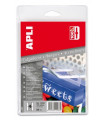COLGADORES ADHESIVOS 34X48 PLAST. C/100