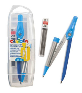 COMPAS CARIOCA CON MINAS 0,5mm