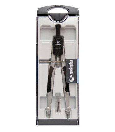 COMPAS GRAFOPLAS MICROMETRICO NEGRO