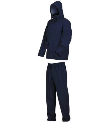 CONJUNTO STARTER LLUVIA PVC/PU T-L AZUL