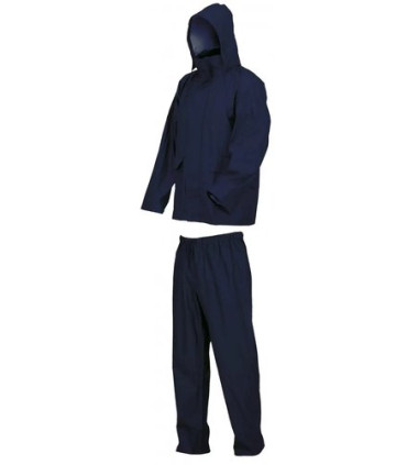 CONJUNTO STARTER LLUVIA PVC/PU T-M AZUL