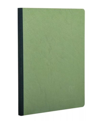 CUADERNO CF. COSIDO A5 LISO VERDE