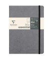 CUADERNO CF. COSIDO A5 96h DOT GRIS