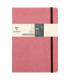 CUADERNO CF. COSIDO A5 96h DOT ROSA
